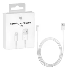 CABLE ORIGINAL APPLE USB A LIGHTNING 1M - comprar online