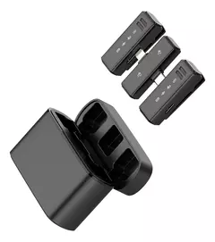 MICROFONO CORBATERO DUAL CON BASE SOUL - comprar online