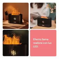 HUMIDIFICADOR AROMATIZADOR, DIFUSOR EFECTO FUEGO