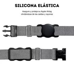 FUNDA DE AIRTAG DE SILICONA PARA MASCOTAS - TecnoMovil