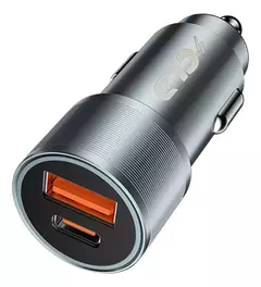 Cargador Auto Celular Doble (USB-C + USB-A) Carga Rápida 38w 3a CLD - comprar online