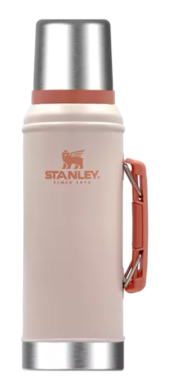 STANLEY TERMO CLASSIC BOTTLE C/ MANIJA Y TAPON CEBADOR 0.94 LT - tienda online
