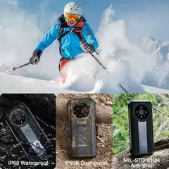 DOOGEE® V31GT Teléfono resistente 10800mAh función de imagen térmica - comprar online