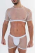MALENA TOP Y BOXER DE RED BLANCO - 1602 en internet