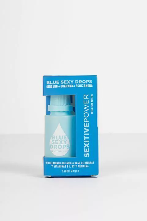 SEXITIVE AUMENTO DESEO SEXUAL - BLUE SEXY DROPS 20ml - BSD
