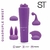 BUT ESTIMULADOR MASAJEADOR CON CABEZALES INTERCAMBIABLES A PILAS- CN-100652163 - comprar online
