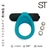 BUT RING 2 - ANILLO CON VIBRO CELESTE SI090