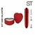 BUT KIT DEL AMOR ROJO - ST-CA-0003