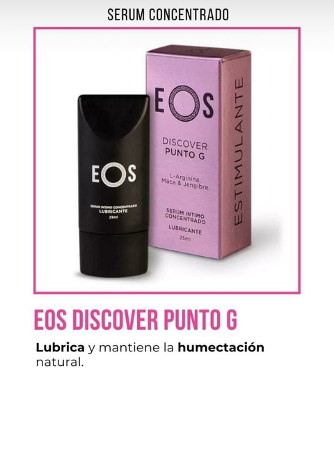 SEXITIVE LUBRICANTE SERUM CONCENTRADO A BASE DE SILICONA EOS DISCOVER PUNTO G 25ML SIC01