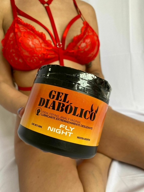 FLY NIGHT GEL DIABOLICO FISTING ANAL O VAGINAL VEGANO 500 ML C3070