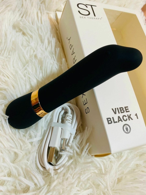 BUT VIBRADOR SIMPLE RECARGABLE- VIBE BLACK 1 - SWD501 - comprar online