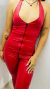 KUBIAK CATSUIT DE VINILO ROJO - FR 701 en internet