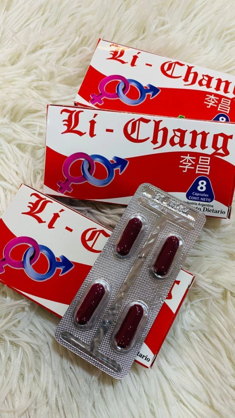 SEXS LI-CHANG VIGORIZANTE MASCULINO X 4 - CHANG - comprar online