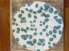 Plato de sitio papel