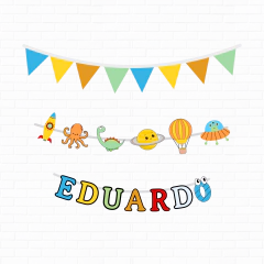 Festa O Fantástico Mundo de Bobby a partir de: - Festerice de mãe