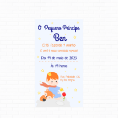 Festa O Pequemo Príncipe a partir de: - Festerice de mãe