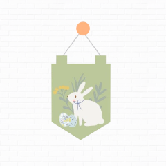 Festa Páscoa Coelhinhos Tons Pastéis a partir de: - loja online