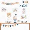 Festa Arco Irís Boho Azul a partir de: