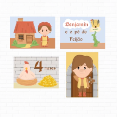 Festa João e o pé de Feijão a partir de: na internet