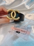 Cinto Chanel Fino Dourado