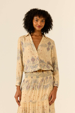 CAMISA ESTAMPA BRISA - MARI FILÓ - comprar online