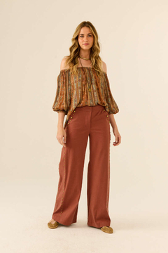BLUSA ESTAMPA TAPESTRY - MARIA FILÓ - comprar online