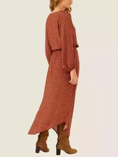 Vestido Longo Estampa Ava Paisley - maria filó na internet