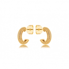 argola sara gold