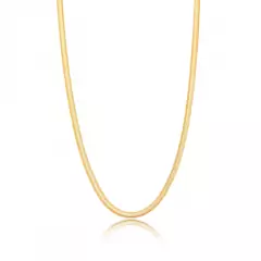 Choker malha snake ouro