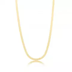 Choker fita ouro