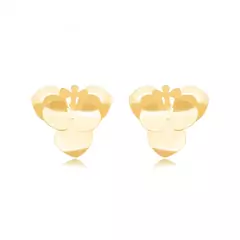 brinco orquídea