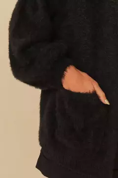 Cardigan Tricot Pelinho Com Bolso - FARM RIO na internet