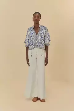 Bata Estampada Antônia - FARM RIO na internet