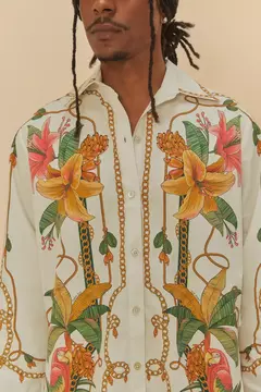 Camisa Estampada Riqueza Tropical - FARM RIO - ELMÊ