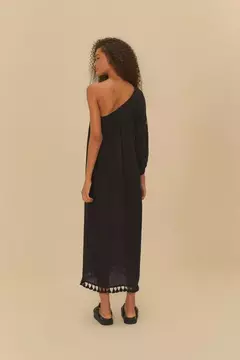 Vestido Um Ombro Só Estampado Madalena - FARM RIO - loja online