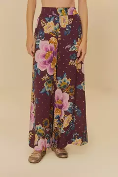 Calça Estampado Jardim Delicado - FARM RIO - comprar online