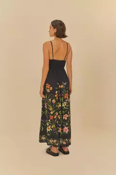 Vestido Longo Vestida De Flor - FARM - ELMÊ
