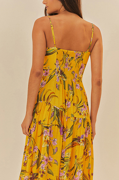 VESTIDO CROPPED PASSARO EM FLOR - farm rio na internet