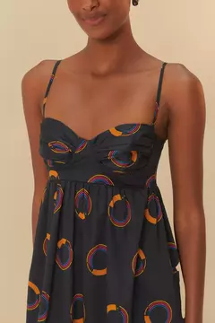 Vestido Tuca Poá - farm rio - ELMÊ