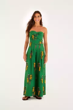 Macacão Estampado Rio Maracanã - farm rio - comprar online