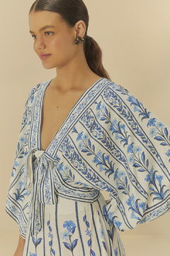 Vestido Longo Antônia - FARM RIO - ELMÊ