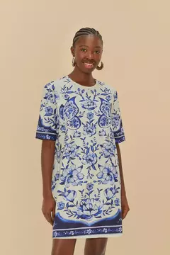 VESTIDO T-SHIRT JARDIM DE PORCELANA - FARM - comprar online