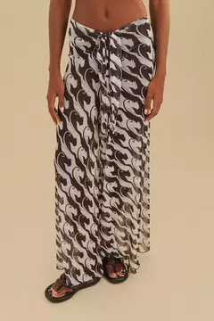 Calça Tule Estampada Pantera Da Noite - FARM PRAIA - loja online