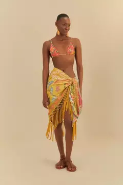 Biquíni Lacinho Double Estampado Amalfi - FARM PRAIA na internet
