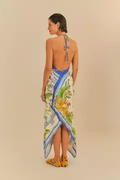 Vestido Midi Cachecoeur Destino Tropical - FARM RIO na internet