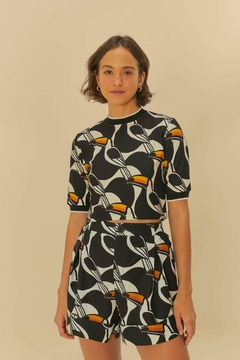 BLUSA RETILINEA COPATUCANO - FARM RIO - comprar online
