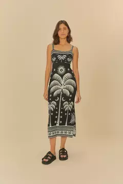 VESTIDO MIDI COQUEIRAL - FARM RIO - comprar online