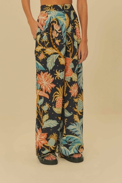 calça reta amalfi - FARM RIO - comprar online