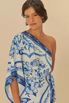 Vestido Ombro Só Estampado Jardim De Porcelana - FARM RIO na internet