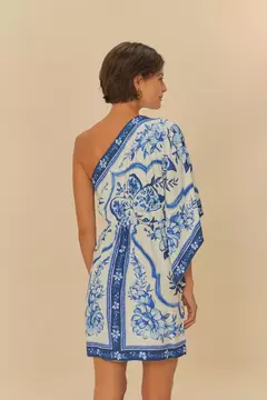 Vestido Ombro Só Estampado Jardim De Porcelana - FARM RIO - ELMÊ